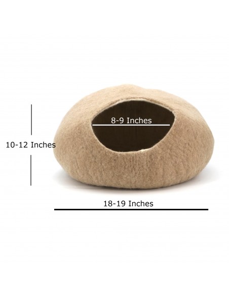 Cat house, Cat cave, Wool House - free shipping from Nepal.