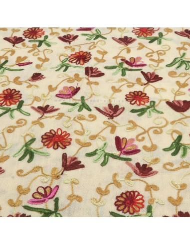 Free shipping Exclusive kashmere pashmina, floral hand woven shawl, shawl wrap