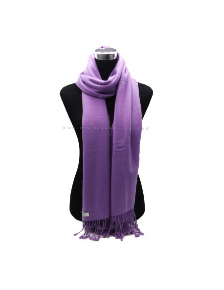 Free shipping violet color exclusive 100% thick cashmere pashmina