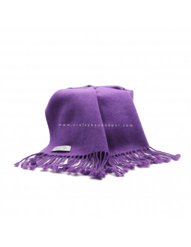 Free shipping violet color exclusive 100% thick cashmere pashmina