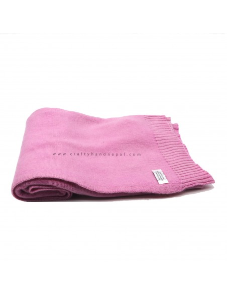 Worldwide Free shippingPink Cashmere Blanket Exclusive 100% pashmina luxury natural cashmere blanket