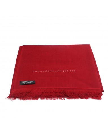 Worldwide free shipping Imperial Red Plain Pashmina Shawl, kashmere shawl