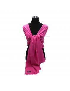 Free shipping Pink Plain Pashmina Shawl, kashmere shawl, luxury cashmere shawl 2