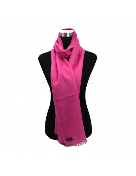 Free shipping Pink Plain Pashmina Shawl, kashmere shawl, luxury cashmere shawl