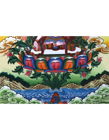 White tara long-life, healing, compassionate mind, healing, longevity , health, Thangka, cotton canvas, 24 karat pure gold art