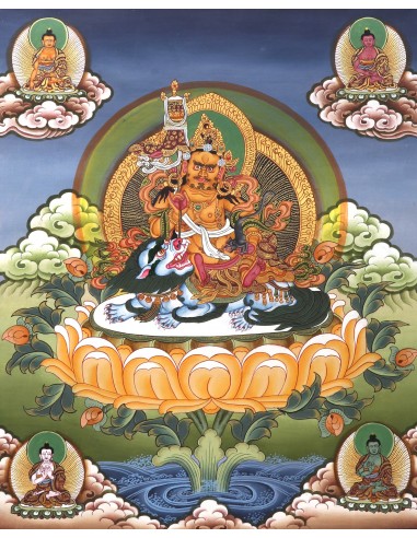 The Lord of Riches, The Patron of Abundance, Guardian of Material Well-being, God of Wealth, The Embodiment of Prosperity,wealth