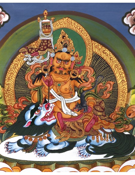 The Lord of Riches, The Patron of Abundance, Guardian of Material Well-being, God of Wealth, The Embodiment of Prosperity,wealth