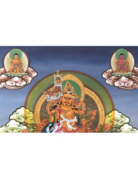 The Lord of Riches, The Patron of Abundance, Guardian of Material Well-being, God of Wealth, The Embodiment of Prosperity,wealth