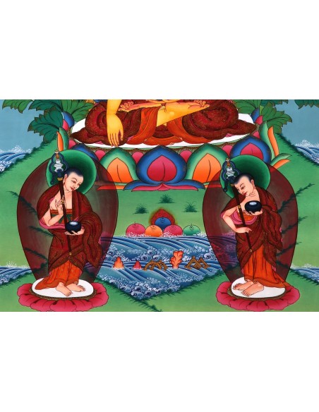 Awareness, kindness, and wisdom, Shakyamuni Buddha Thangka Painting, Inspiration and devotion, lord Buddha Thangka, cotton canva