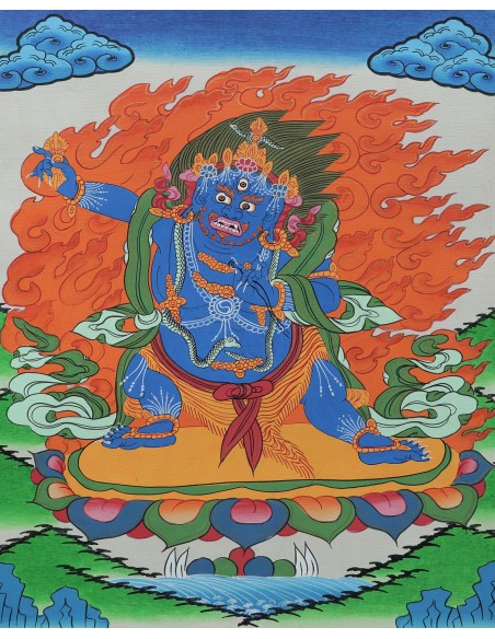 Vajrapani Bodhisattva, Wrathful deity Vajrapani, Vajrapani symbolism, Vajrapani mantra benefits, Vajrapani mudra, Vajrapani than