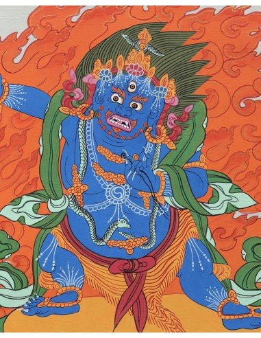 Vajrapani Bodhisattva, Wrathful deity Vajrapani, Vajrapani symbolism, Vajrapani mantra benefits, Vajrapani mudra, Vajrapani than