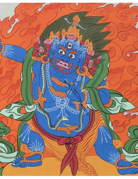 Vajrapani Bodhisattva, Wrathful deity Vajrapani, Vajrapani symbolism, Vajrapani mantra benefits, Vajrapani mudra, Vajrapani than