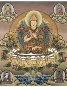 Lama Tsongkhapa, Ganden Monastery, Tsongkhapa, Buddhism, Tibetan Buddhism, Buddha, Dharma, Enlightenment, meditation, purify 2