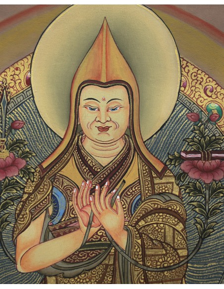 Lama Tsongkhapa, Ganden Monastery, Tsongkhapa, Buddhism, Tibetan Buddhism, Buddha, Dharma, Enlightenment, meditation, purify
