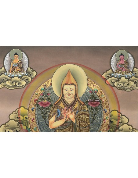 Lama Tsongkhapa, Ganden Monastery, Tsongkhapa, Buddhism, Tibetan Buddhism, Buddha, Dharma, Enlightenment, meditation, purify