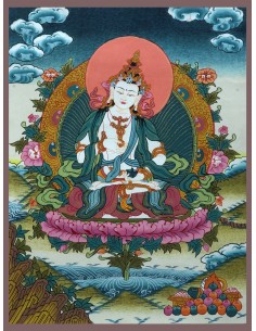 wisdom (male) and compassion (female), Vajrasattva, pure and clean, divine couple, female figure represents the active, pure