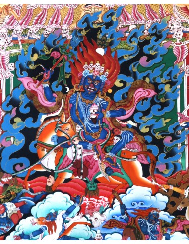 ability to protect practitioners from harm, obstacles, and negative energies, purification of negative karma, Inspiration