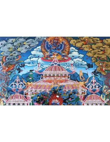 ability to protect practitioners from harm, obstacles, and negative energies, purification of negative karma, Inspiration