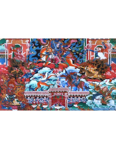 ability to protect practitioners from harm, obstacles, and negative energies, purification of negative karma, Inspiration