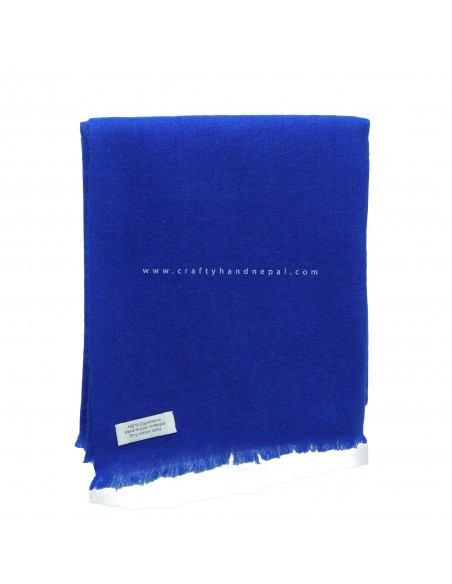 Worldwide free shipping Royal blue Exclusive 100% pashmina Shawl