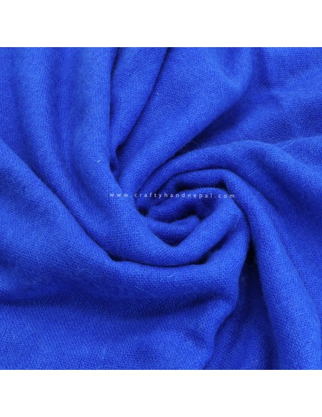 Worldwide free shipping Royal blue Exclusive 100% pashmina Shawl