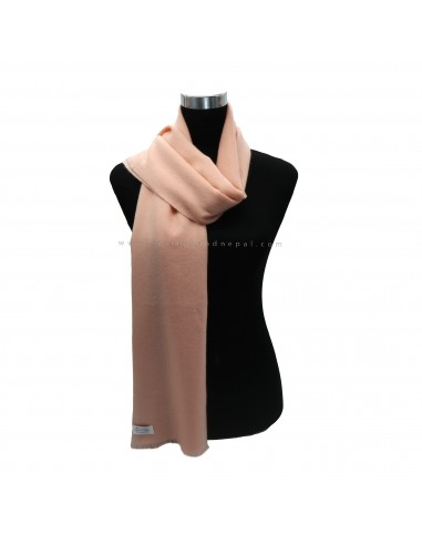 Free shipping worldwide handmade salmon pink color pashmina shawl