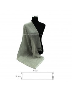 worldwide free shipping genuine kashmir shawl natural color 2