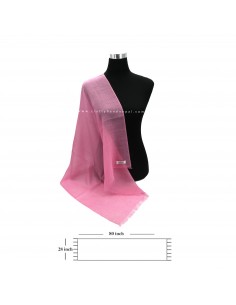 worldwide Free shipping Hot Pink Cashmere Pashmina Shawl 2