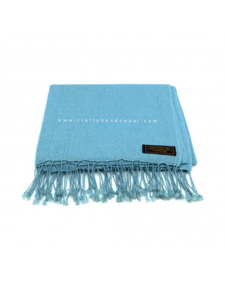 Worldwide free shipping 100% cashmere pashmina gift from Nepal.