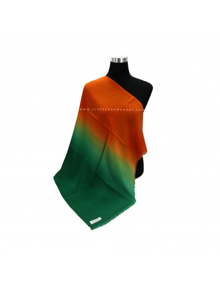 Free shipping dual color design cashmere shawl gift, handmade, scarf