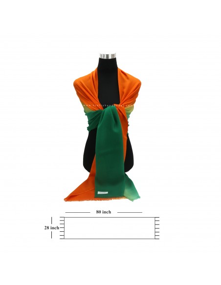 Free shipping dual color design cashmere shawl gift, handmade, scarf