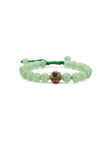 Heart chakra aventurine 108 Japa mala and bracelet set, chanting mantras, reducing professional anxiety issues, clarity of mind