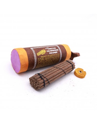 ancient tibetan agarwood incense, red-sandalwood , flower anthopogan Rhododendron, saffron nagkeshar and herbal mint incense