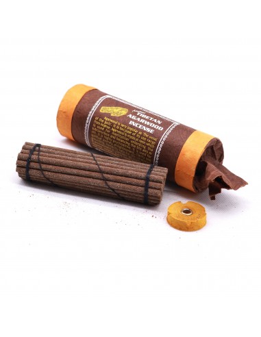 ancient tibetan agarwood incense, red-sandalwood , flower anthopogan Rhododendron, saffron nagkeshar and herbal mint incense