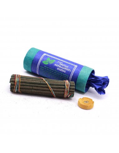 ancient tibetan agarwood incense, red-sandalwood , flower anthopogan Rhododendron, saffron nagkeshar and herbal mint incense