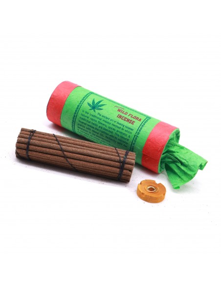 5 set in package, lemongrass incense, himalayan spice incense, wild flora incense, mokchhya nirvana incense and cedar-wood