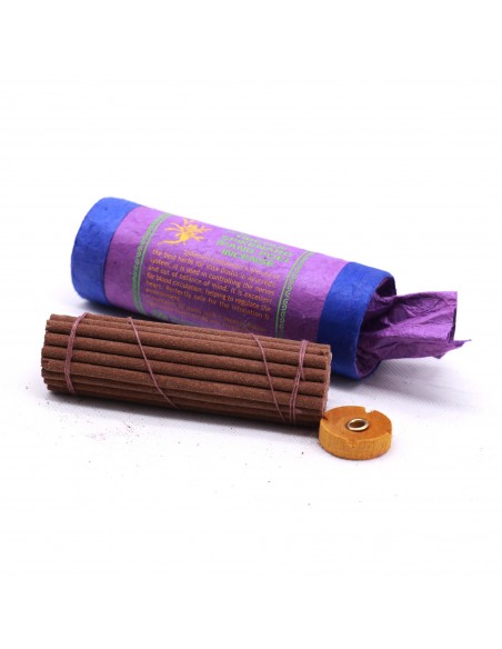 Valerian (Sugandhawal) , Spikenard(Pang Poe) , Holy Basil (Tulsi) , Bdellium (Gokul-Resin) Incense, and green tea incense in se