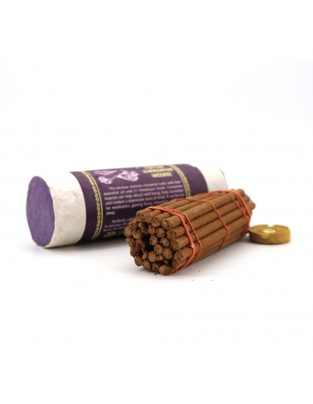 cinnamon incense, mugawort artemisia vulgaris incense, dragon's blood incense, white sage titepate incense, rosemary incense