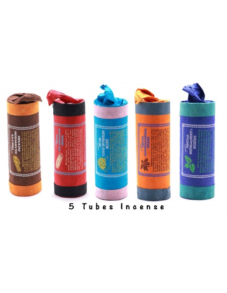 ancient tibetan agarwood incense, red-sandalwood , flower anthopogan Rhododendron, saffron nagkeshar and herbal mint incense