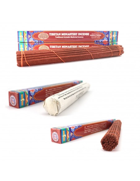 Tibetan Monastery Incense (Traditional Aromatic Medicinal Incense) ,  Himalayan Herbal Incense Traditional Herbal incense