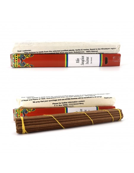 The Earth Incense (Healing Blend) 5 boxes, Ribo Sangchoe Incense (Tara Devotion) 5 boxes, composed of 32 herbs, medicinal herbs