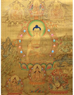 shakyamuni buddha, Gautam Buddha, bhumi buddha, rig sum gonpo, three divine brothers, wisdom, compassion, and power, boundless 2