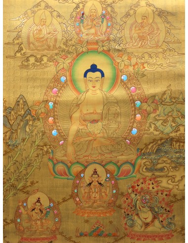 shakyamuni buddha, Gautam Buddha, bhumi buddha, rig sum gonpo, three divine brothers, wisdom, compassion, and power, boundless
