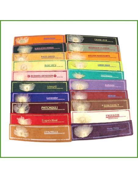 Pure Ylang incense, Pure Freedom Incense, Pure Ying-Yang Incense, Pure Musk Incense, Pure Ambrosia Incense, Pure Natural Incense