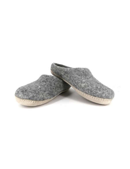 marble gray free shipping form nepal indoor slipper, felt slipper, worldwide free shipping felt slipper
