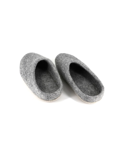 marble gray free shipping form nepal indoor slipper, felt slipper, worldwide free shipping felt slipper